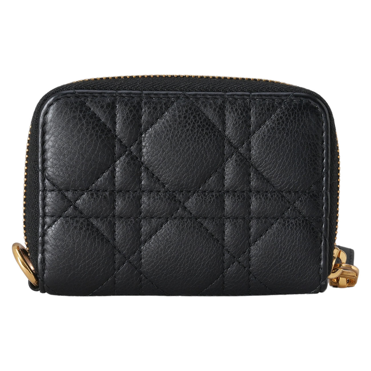 CHRISTIAN DIOR(USED)디올 카로 탈착식 지퍼 카드 지갑